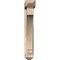 Ekena Millwork Imperial Arts and Crafts Smooth Bracket w/ Offset Brace, Douglas Fir, 5 1/2"W x 26"D x 34"H BKT0604X26X34IMP03SDF - alternate 3